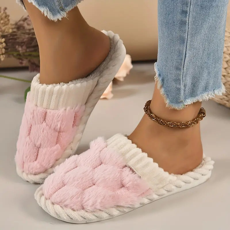 Fluffy Home Slippers