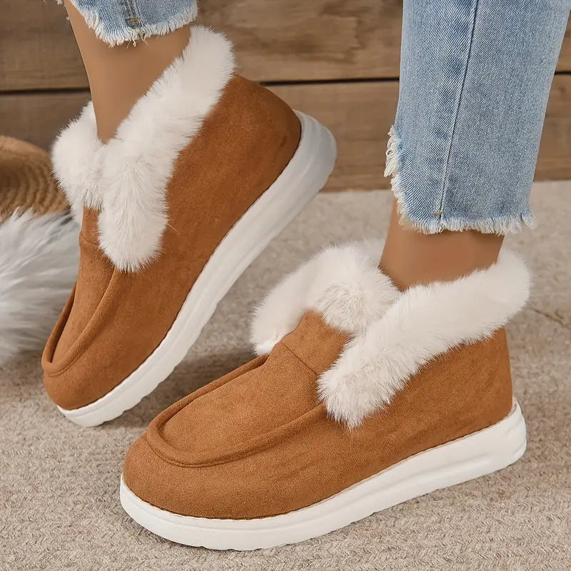 Fluffy Winter Boots