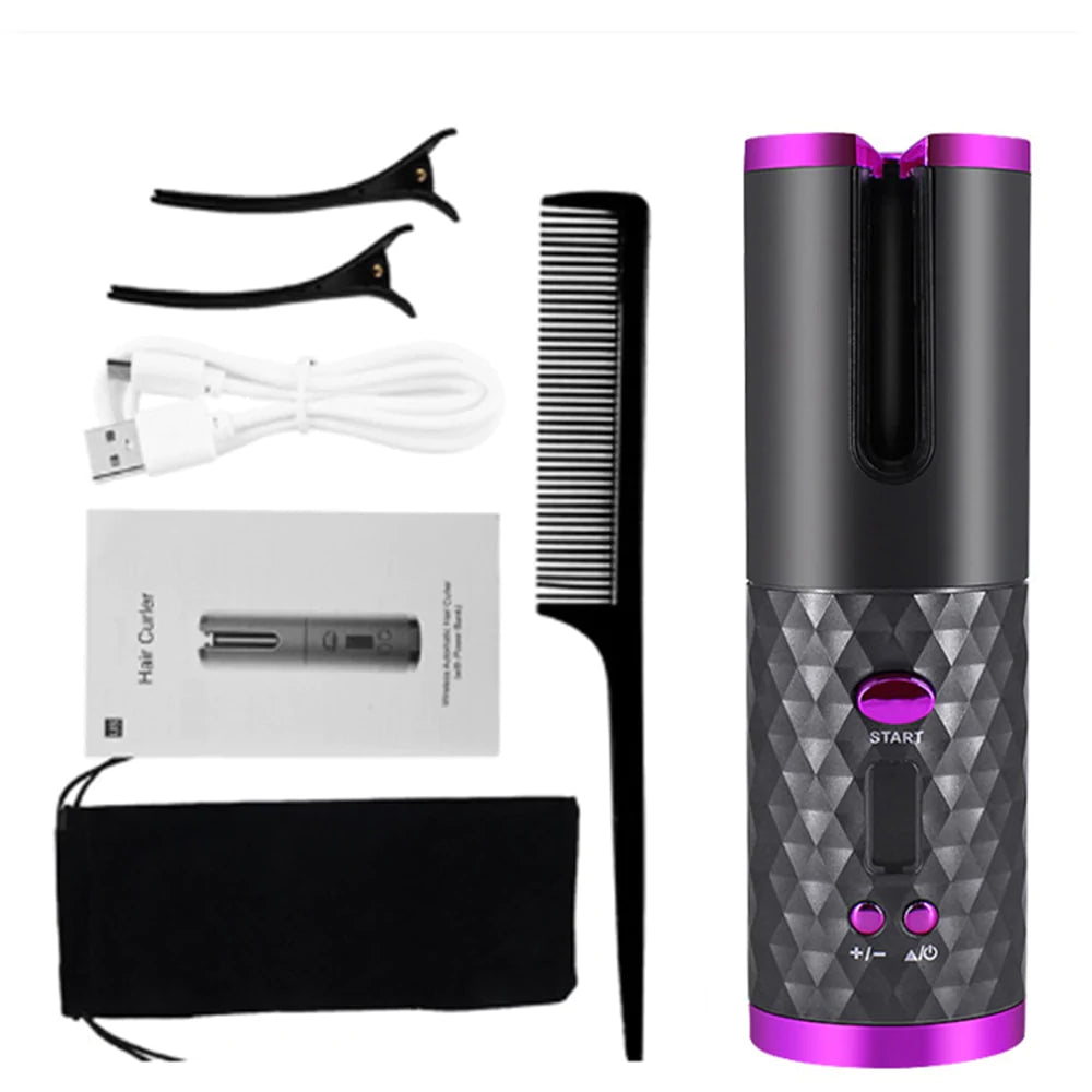 Wireless Hair Curler