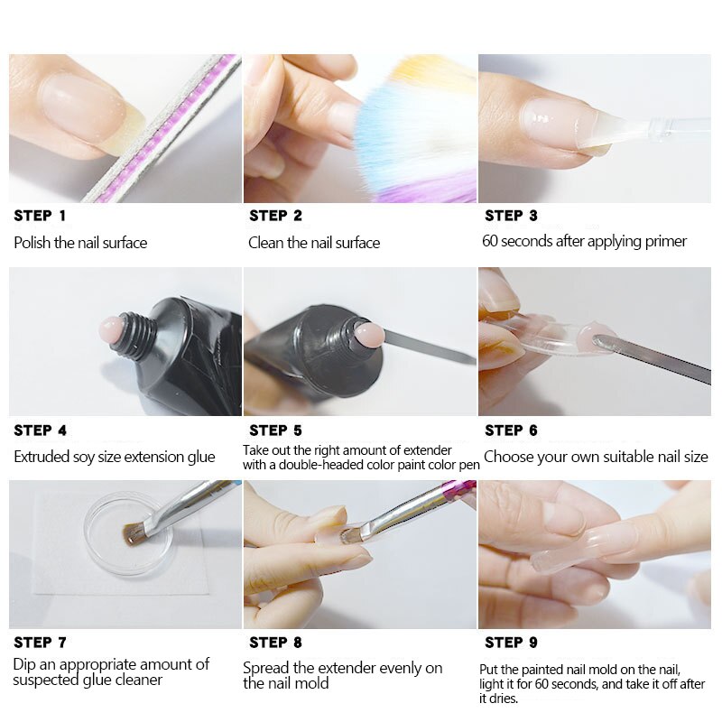 REVOLUTIONARY NAIL EXTENSION KIT