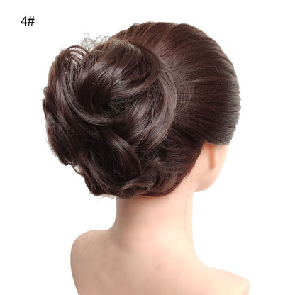 Messy Rose Hair Bun