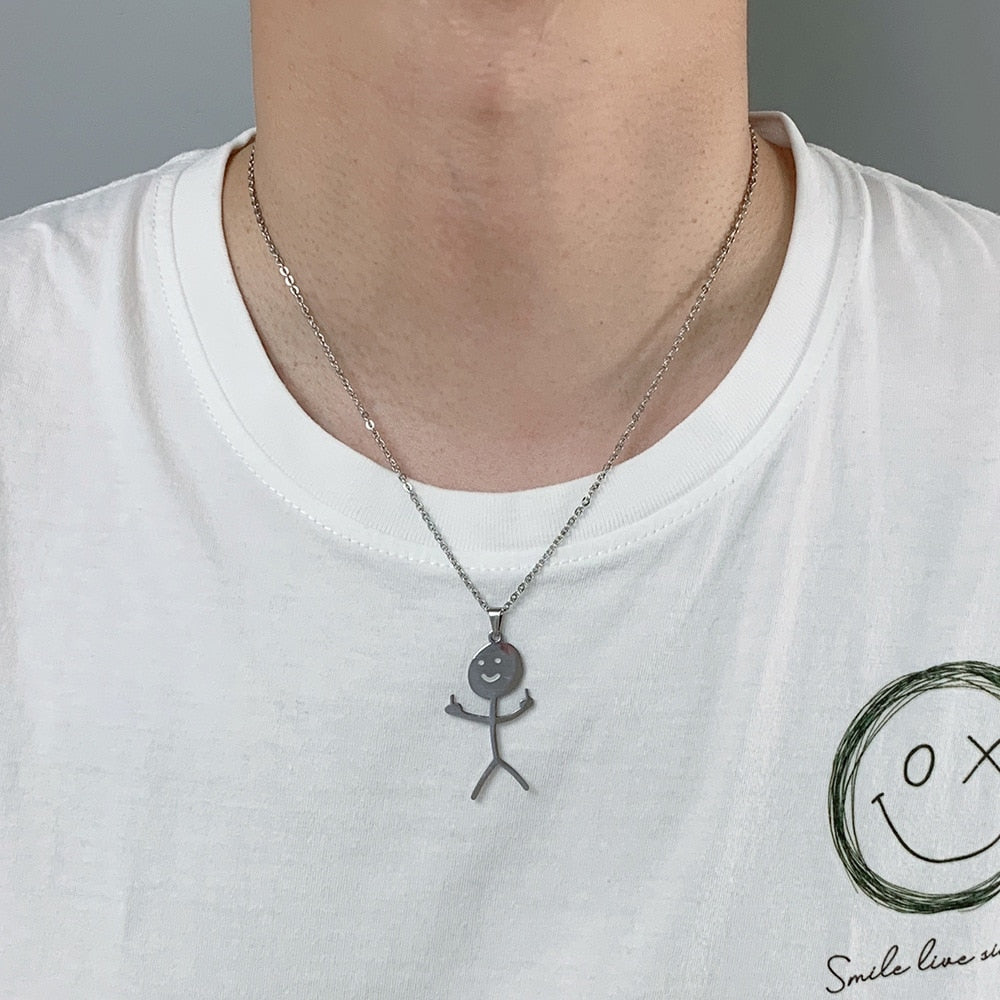 Funny Doodle Necklace