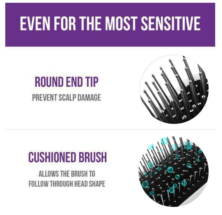 FrizzStop - Portable Electric Ionic Hairbrush