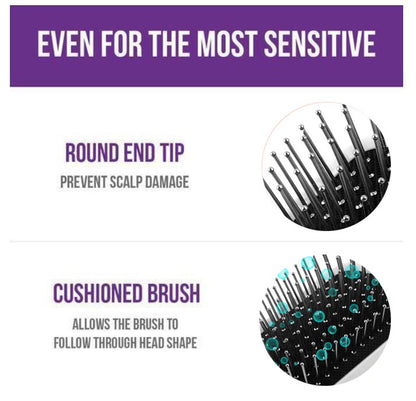 FrizzStop - Portable Electric Ionic Hairbrush