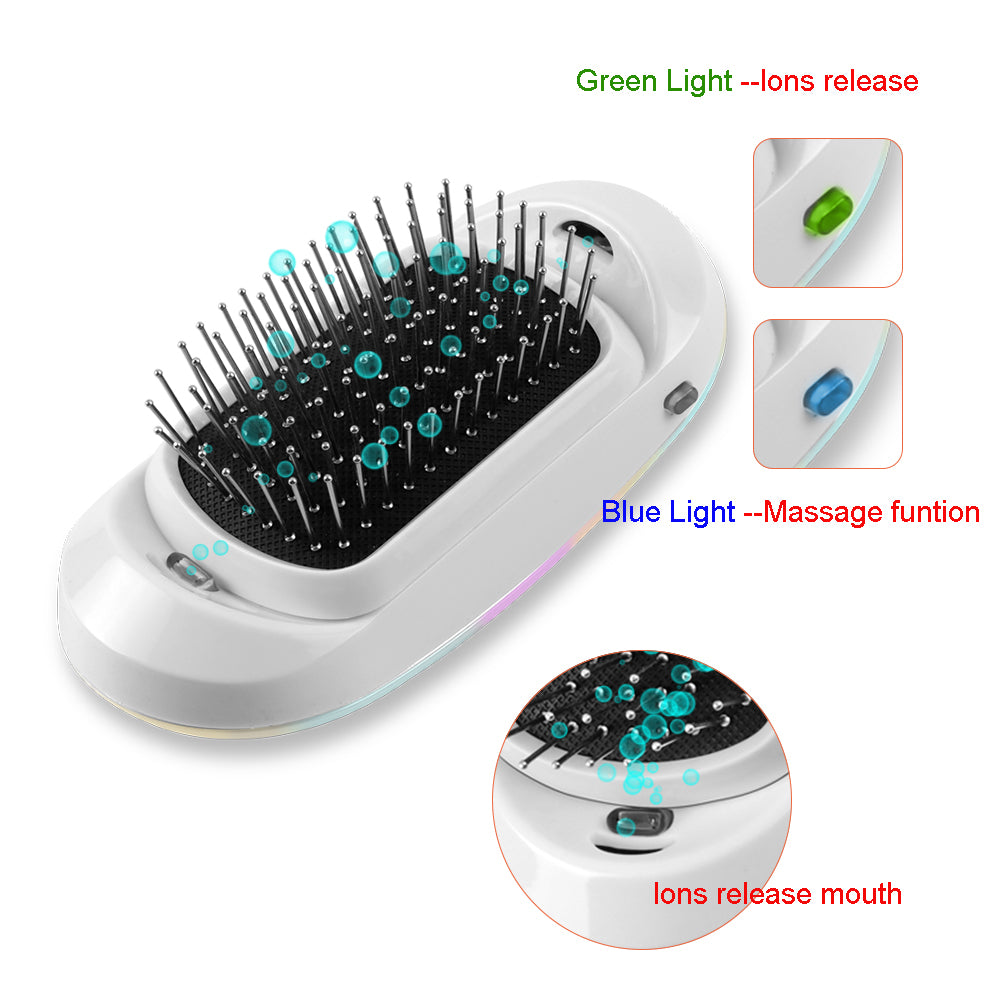 FrizzStop - Portable Electric Ionic Hairbrush